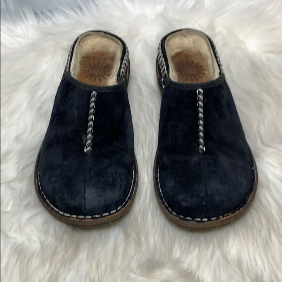 UGG Kohala Black Slip On Mules Style #5177… - Picture 2 of 6